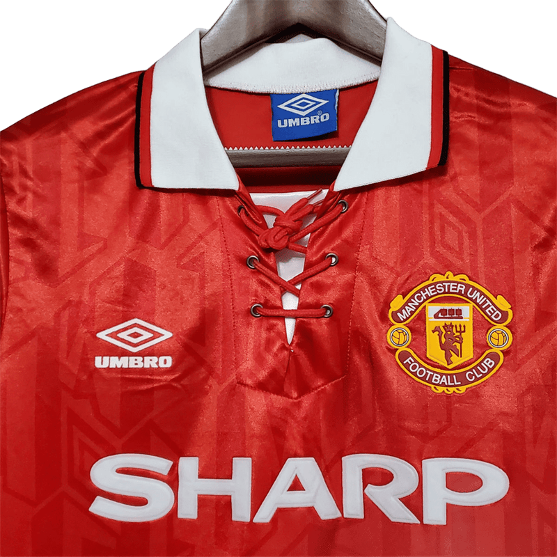 Camisa Retrô Manchester United 1992