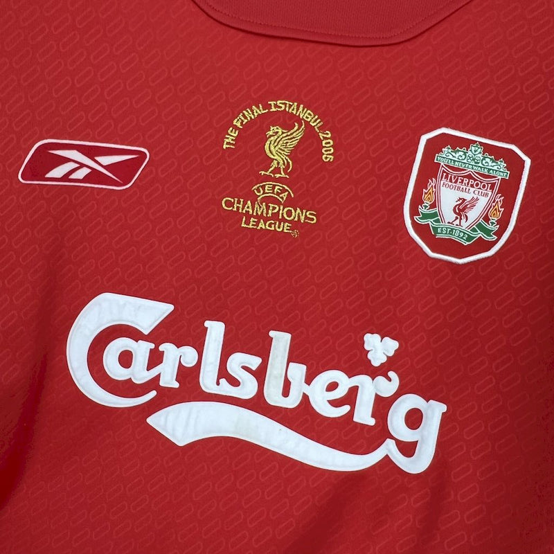 Camisa Retrô Liverpool 2005