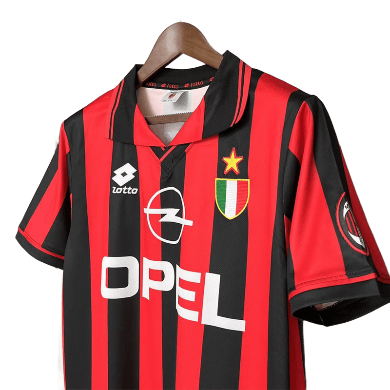 Camisa Retrô Milan 1996