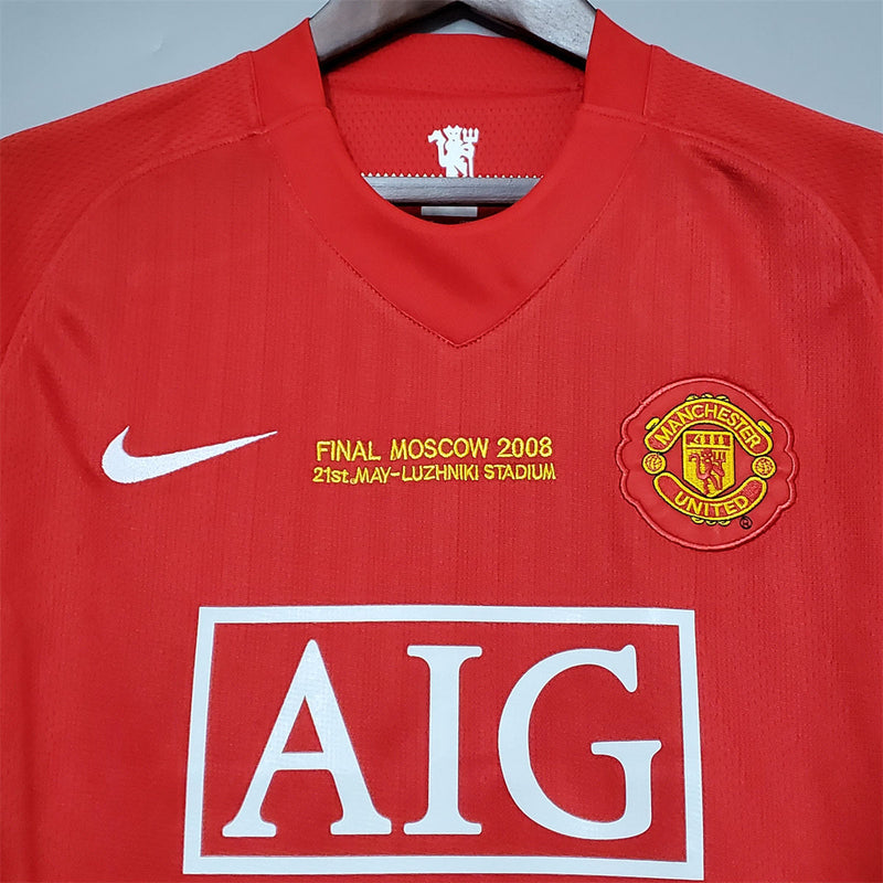 Camisa Retrô Manchester United 2007