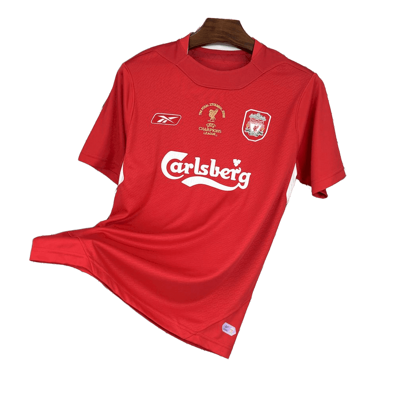 Camisa Retrô Liverpool 2005