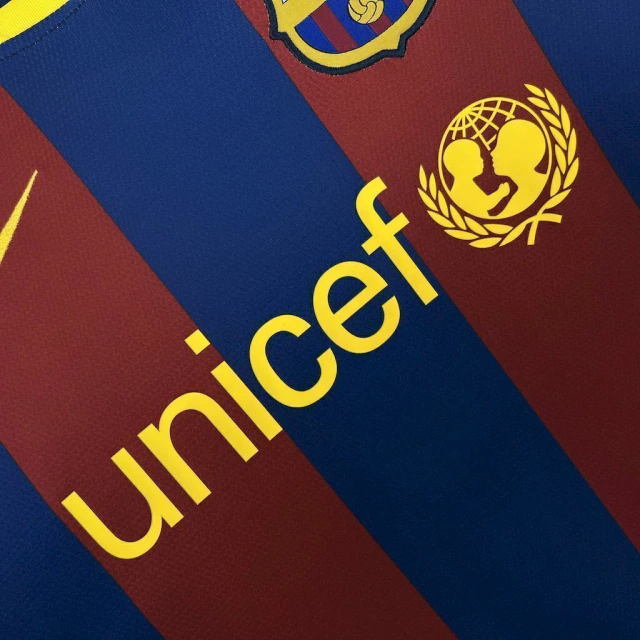 Camisa Retrô Barcelona 2010/11